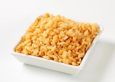 square bowl of the popular cereal