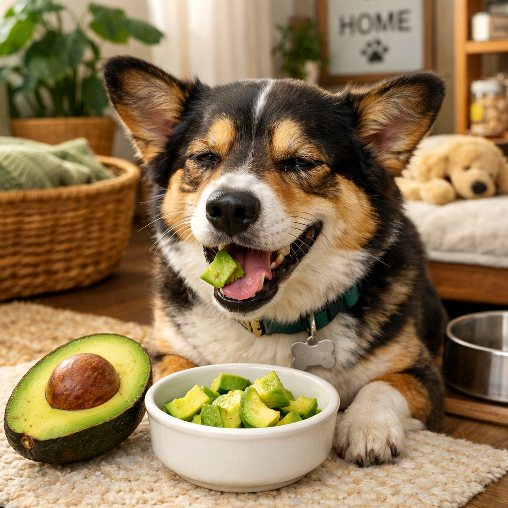Dogs eat avocado
