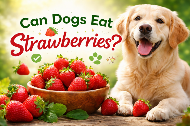 Wondering if dogs can eat strawberries? Get the answer now