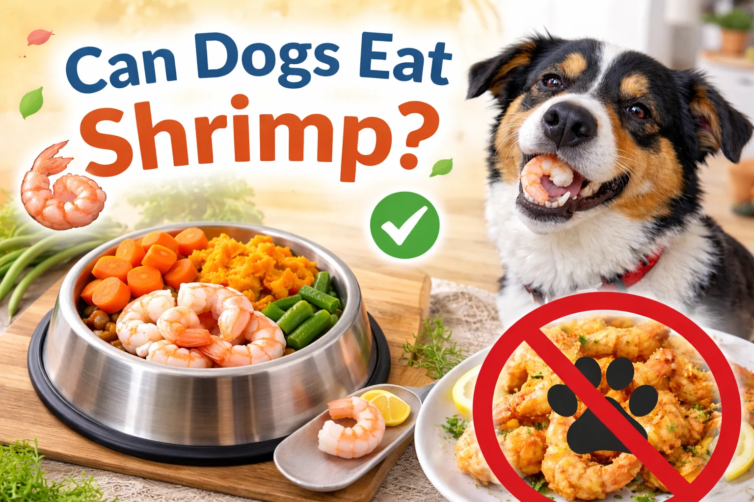 can dogs eat shrimp