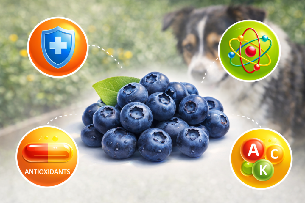 Dogs Eat Blueberries