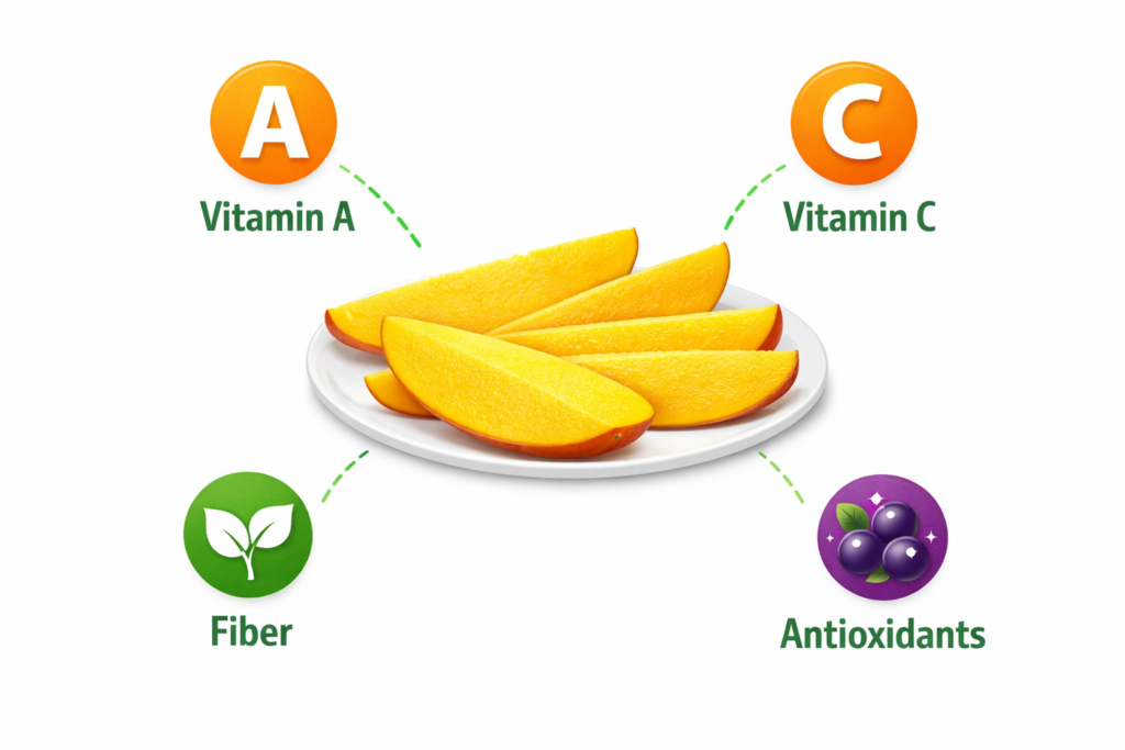 mango nutritional benefits for dogs vitamins fiber antioxidants