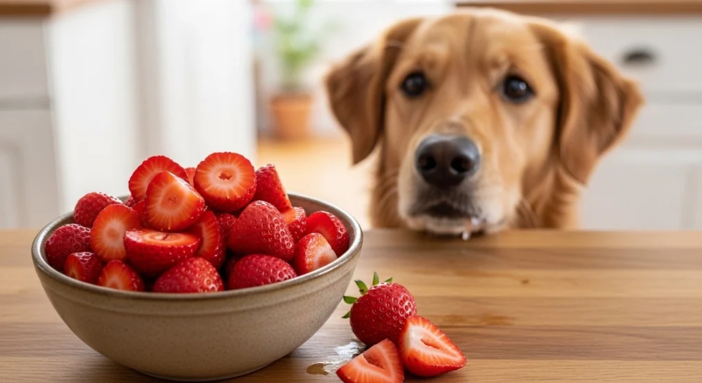 Is it safe for dogs to eat strawberries? Find out here